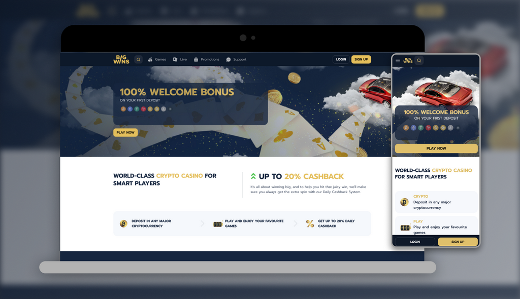 Big Wins Gambling Establishment Evaluation UK - Non Gamstop